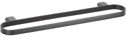 Полотенцедержатель Bemeta ORGANIC BLACK 167104400, черный матовый