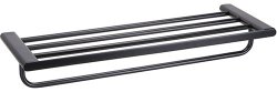 Полотенцедержатель Bemeta ORGANIC BLACK 167105150, черный матовый