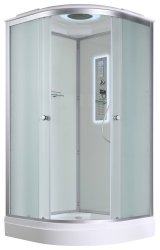 Душевая кабина AvaCan D2010LED 100x100 с гидромассажем
