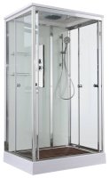 Душевая кабина AvaCan V2810 100x80 с прозрачным стеклом