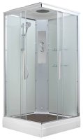 Душевая кабина AvaCan K2080 80x80 с прозрачным стеклом