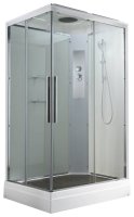 Душевая кабина AvaCan K2810 100x80 с прозрачным стеклом