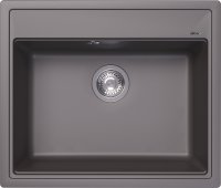 Кухонная мойка ABBER Quarz AQ2902G 60x51 из кварцевого композита, серый