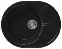 Кухонная мойка Dr. Gans Берта 25.040.B0620.411 62x49 из искусственного камня, графит