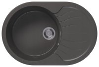 Кухонная мойка Dr. Gans Берта 25.040.C0760.410 76x51 из искусственного камня, везувий