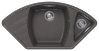 Кухонная мойка Dr. Gans Габи 25.050.E1015.410 102x51 из искусственного камня, везувий