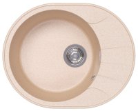 Кухонная мойка Dr. Gans Виола 25.140.B0580.403 58x46 из искусственного камня, латте