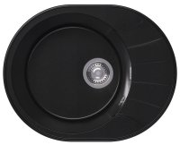 Кухонная мойка Dr. Gans Виола 25.140.B0580.411 58x46 из искусственного камня, графит