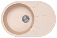 Кухонная мойка Dr. Gans Виола 25.140.C0740.403 74x48 из искусственного камня, латте