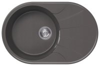 Кухонная мойка Dr. Gans Виола 25.140.C0740.410 74x48 из искусственного камня, везувий
