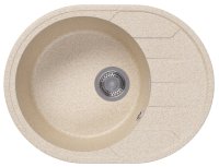 Кухонная мойка Dr. Gans Лиана 29.020.B0620.402 62x47 из искусственного камня, дюна