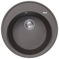 Кухонная мойка Florentina Лацио 17.010.B0510.307 51x51 из кварцевого композита, серый шёлк