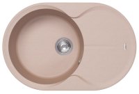 Кухонная мойка Florentina Лацио 17.010.C0780.107 78x51 из кварцевого композита, песочный