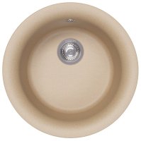 Кухонная мойка Florentina Антик 17.020.B0510.104 51x51 из кварцевого композита, бежевый