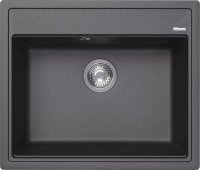 Кухонная мойка Florentina Липси 20.120.D0600.102 60x51 из кварцевого композита, черный