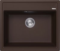 Кухонная мойка Florentina Липси 20.120.D0600.206 60x51 из кварцевого композита, брауни