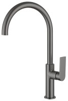 Смеситель для кухни AQG Alpha 05SOA500GM, оружейная сталь