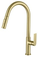 Смеситель для кухни AQG Alpha 05SOA510OC, матовое золото