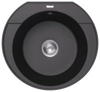 Кухонная мойка Florentina Эльба 20.145.C0555.302 56x51 из кварцевого композита, антрацит