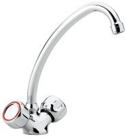Смеситель для кухни Emmevi Sole 15217CR, хром
