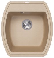 Кухонная мойка Florentina Нире 20.190.B0480.104 48x51 из кварцевого композита, бежевый