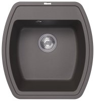 Кухонная мойка Florentina Нире 20.190.B0480.307 48x51 из кварцевого композита, серый шёлк