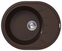Кухонная мойка Florentina Родос 20.245.B0620.206 62x50 из кварцевого композита, брауни