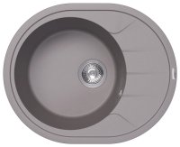 Кухонная мойка Florentina Родос 20.245.B0620.305 62x50 из кварцевого композита, грей