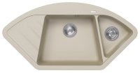 Кухонная мойка Florentina Веста 20.285.E1005.202 101x51 из кварцевого композита, шампань