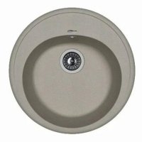 Кухонная мойка Florentina Лацио 20.290.B0510.307 51x51 из кварцевого композита, серый шёлк