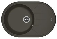 Кухонная мойка Florentina Лацио 20.295.C0780.302 78x51 из кварцевого композита, антрацит