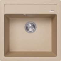 Кухонная мойка Florentina Липси 20.450.C0510.104 51x51 из кварцевого композита, бежевый