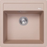 Кухонная мойка Florentina Липси 20.450.C0510.107 51x51 из кварцевого композита, песочный