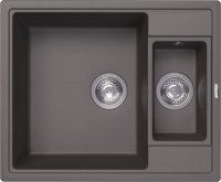 Кухонная мойка Florentina Липси 20.465.D0620.307 62x51 из кварцевого композита, серый шёлк