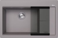 Кухонная мойка Florentina Россана 20.500.C0780.305 78x51 из кварцевого композита, грей