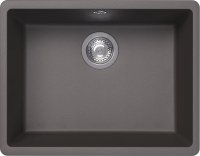 Кухонная мойка Florentina Вега 22.320.D0500.307 54x42 из кварцевого композита, серый шёлк