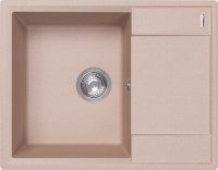 Кухонная мойка Florentina Консул 23.020.C0640.107 64x50 из кварцевого композита, песочный