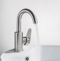 Смеситель для кухни FRAP H48 F1348, сатин