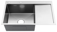 Кухонная мойка Fmark FSC6550L-L 65x50 стальная, сатин
