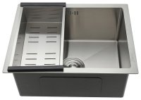 Кухонная мойка GAPPO GS5040 50x40 стальная, сатин