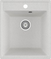 Кухонная мойка Maretti Китчен 425 KT425-WH 43x49 из искусственного камня, белый