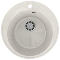 Кухонная мойка Maretti Китчен 475 KT475-WH 48x48 из искусственного камня, белый
