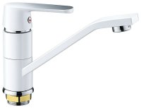 Смеситель для кухни FRAP H31 F4531, белый