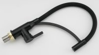 Смеситель для кухни FRAP H52 F4552-6 с гибким изливом, черный