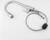 Смеситель для кухни FRAP F60899-1 с выдвижным изливом, сатин