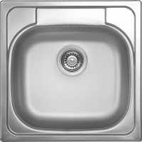 Кухонная мойка UKINOX Гранд GRP480.480 -GT8K 0C 48x48 стальная, хром