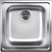 Кухонная мойка UKINOX Гранд GRP500.500 -GT8K -C 50x50 стальная, хром