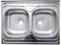 Кухонная мойка UKINOX Стандарт STM800.600 20--6C 3C- 80x60 стальная, матовая сталь