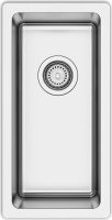 Кухонная мойка UKINOX Techno TEB180.400 -G-10P 18x40 стальная, брашированная сталь