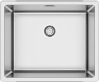 Кухонная мойка UKINOX Techno TEB500.400 -GT10P 50x40 стальная, брашированная сталь